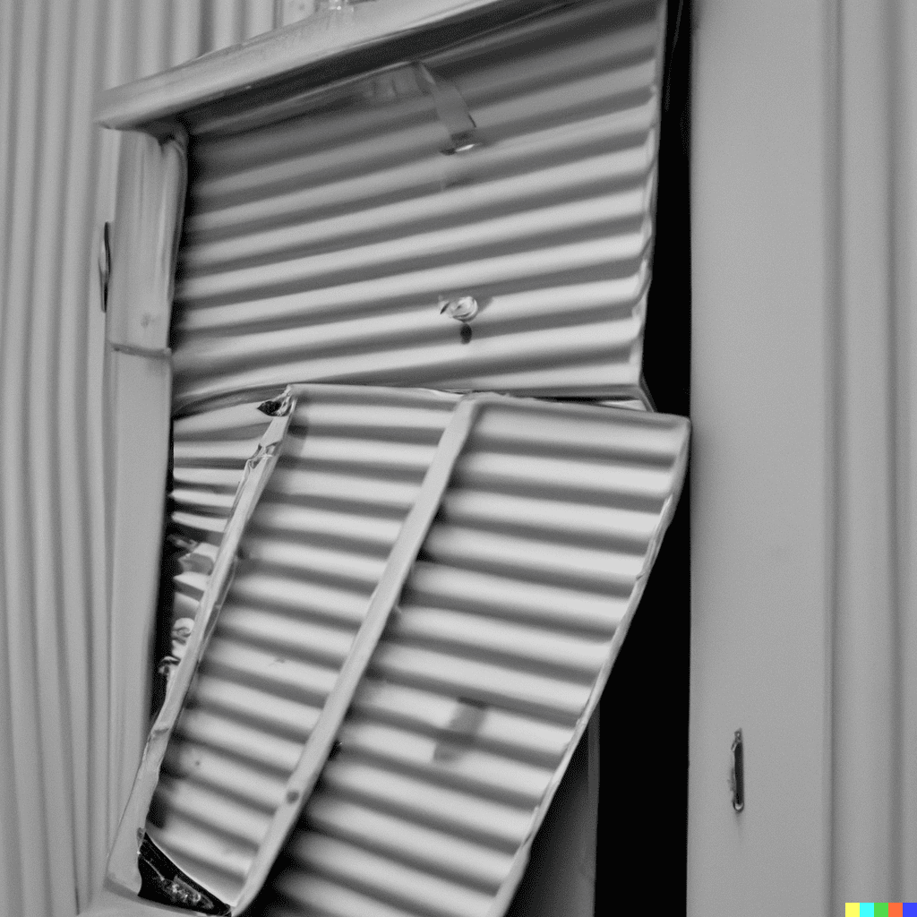 DALL·E-2023-01-23-15.16.29-A-photo-in-black-and-white-of-a-hurricane-shutter-broken-after-a-hurricane-min