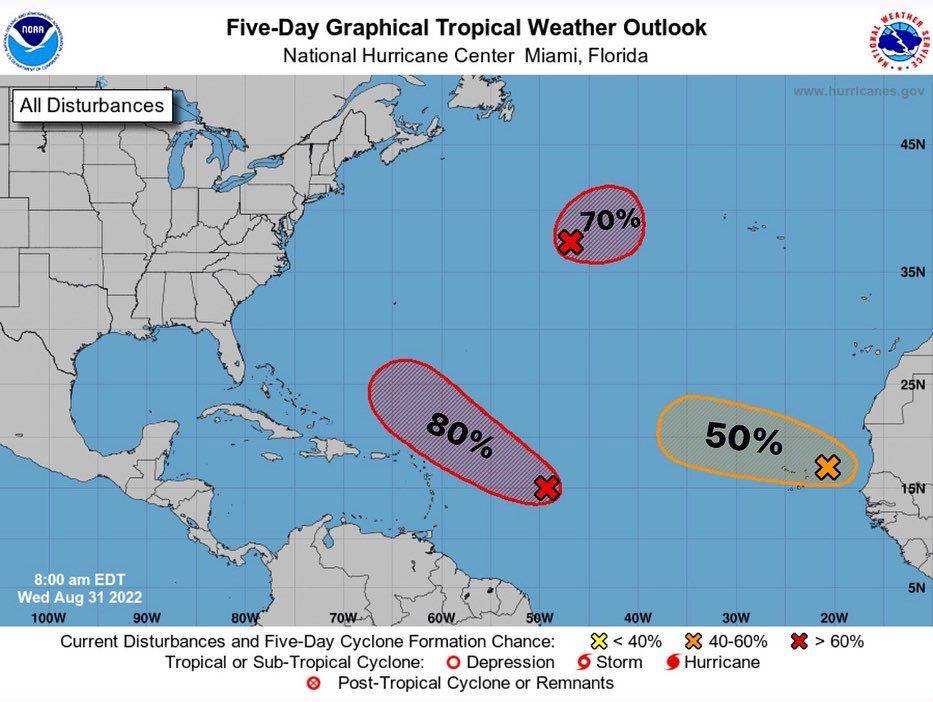 La temporada de huracanes en el Atlántico de 2023 será 'casi normal',  predice NOAA