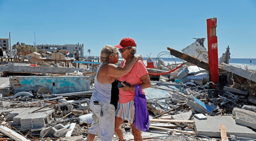 Los daños provocados por el huracán Ian dejaron grandes secuelas en los habitantes del suroeste de Florida. 
