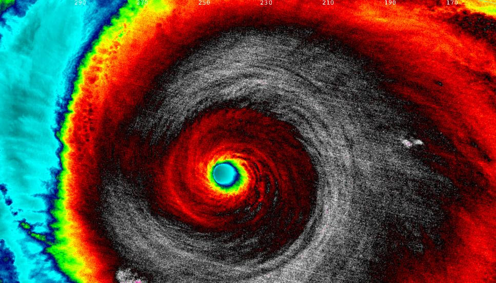 El cambio climático intensifica los huracanes. Expertos no descartan la posibilidad de un huracán categoría 6, más potente que la actual categoría 5.